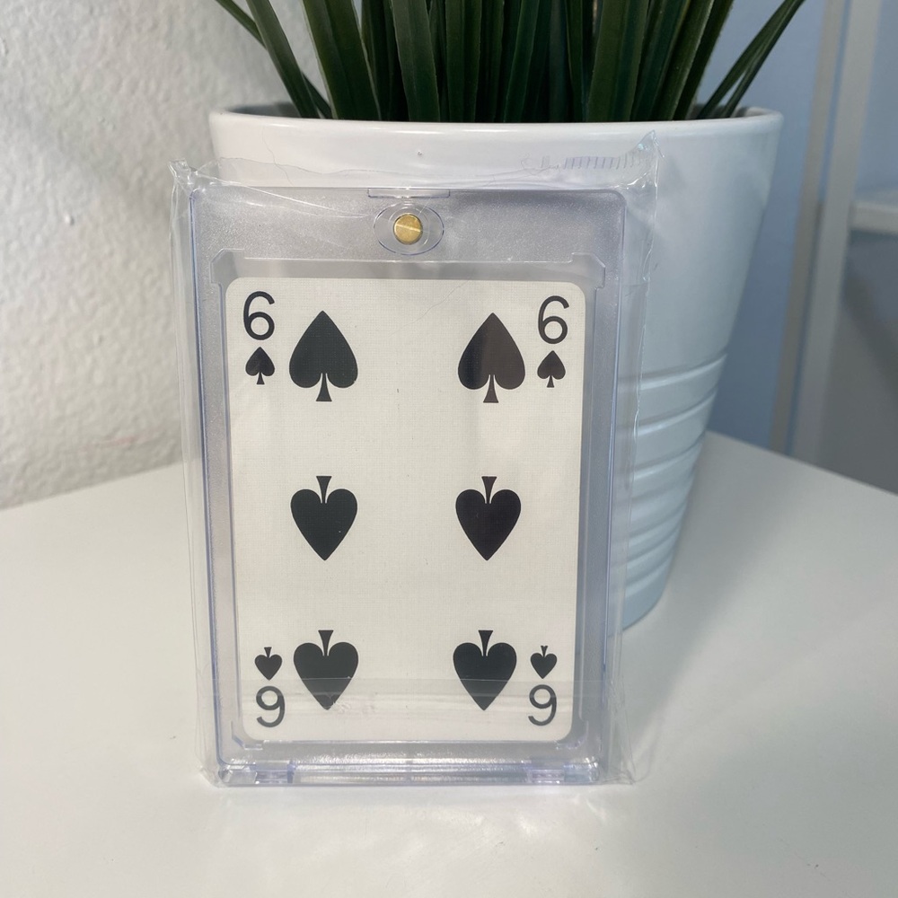 Vintage Louis Vuitton 6 of Spades Playing Card ♠️ - Picture 3 of 3
